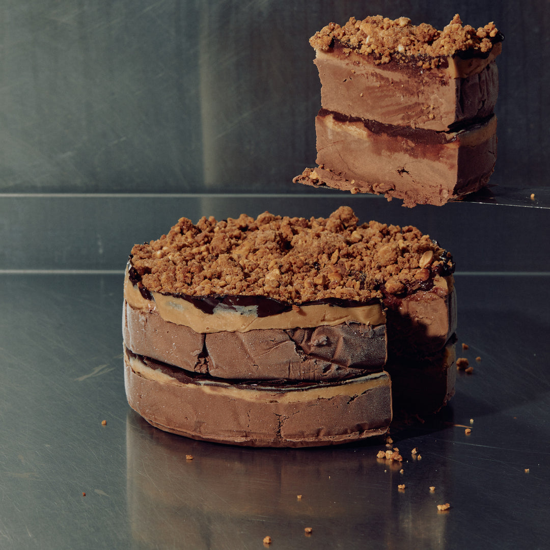Vegan Fudgy Peanut Butter & Chocolate